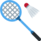 Badminton emoji on Twitter